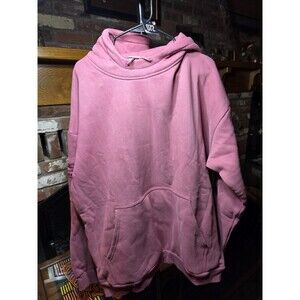 Comfrt Oversized Hoodie 2XL Berry Pink Heavyweight Fleece TikTok Viral...